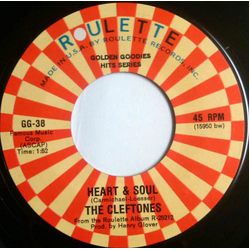 The Cleftones / The Echoes (5) Heart & Soul / Ding-Dong Vinyl 7" USED