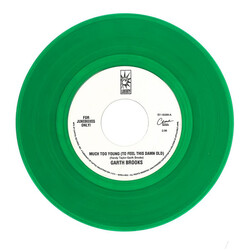 Garth Brooks Much Too Young (To Feel This Damn Old) / Rodeo Vinyl 7" USED