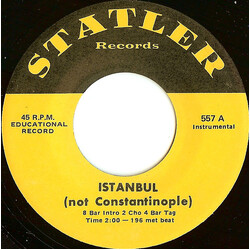 Unknown Artist Istanbul (Not Constantinople) Vinyl 7" USED