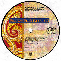 George Clinton Tweakin' Vinyl 12" USED