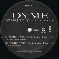 Dyme Spanish Fly Vinyl 12" USED