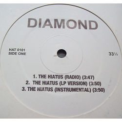 Diamond D The Hiatus / No Wonduh (The Projects) Vinyl 12" USED