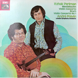 Felix Mendelssohn-Bartholdy / Max Bruch / Itzhak Perlman / André Previn / London Symphony Orchestra Violin Concerto / Violin Concerto No. 1 Vinyl LP U