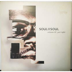 Soul II Soul Volume III Just Right Vinyl LP USED
