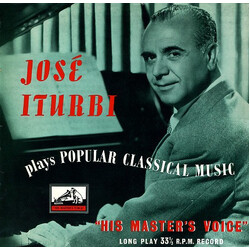 José Iturbi Popular Classical Music Vinyl LP USED