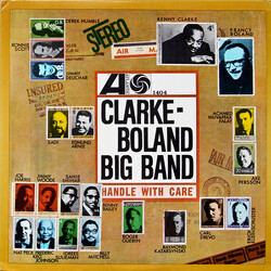 Clarke-Boland Big Band Handle With Care Vinyl LP USED