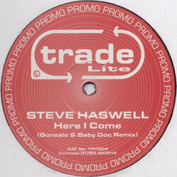 Steve Haswell Here I Come Vinyl 12" USED