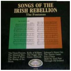 The Fontanas Songs Of The Irish Rebellion Vinyl LP USED