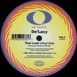 De'Lacy That Look (Vinyl One) Vinyl 12" USED