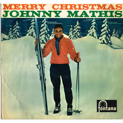 Johnny Mathis Merry Christmas Vinyl LP USED