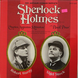 Sir Arthur Conan Doyle / Robert Hardy (2) / Nigel Stock (2) Sherlock Holmes - Charles Augustus Milverton / Black Peter Vinyl LP USED