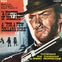 The Ennio Morricone Orchestra Music From The Original Sound Tracks Of "A Fistful Of Dollars" & "For A Few Dollars More" Vinyl LP USED