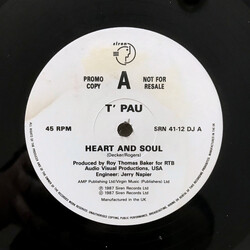 T'Pau Heart & Soul Vinyl 12" USED