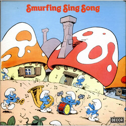 The Smurfs (2) Smurfing Sing Song Vinyl LP USED