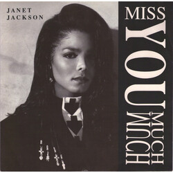 Janet Jackson Miss You Much Vinyl 12" USED