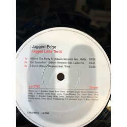 Jagged Edge (2) Jagged Little Thrill (Album Sampler) Vinyl 12" USED