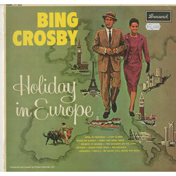 Bing Crosby Holiday In Europe Vinyl LP USED