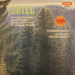 Edvard Grieg / Ulster Orchestra / Vernon Handley Orchestral Concert Vinyl LP USED
