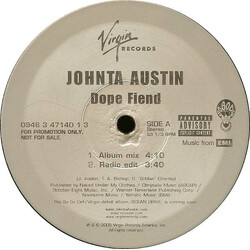 Johnta Austin Dope Fiend Vinyl 12" USED