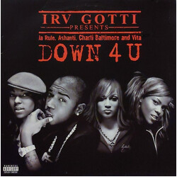 Irv Gotti / Ja Rule / Ashanti / Charli Baltimore / Vita (3) Down 4 U Vinyl 12" USED