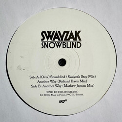 Swayzak Snowblind Vinyl 12" USED