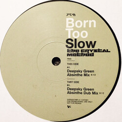 The Crystal Method Born Too Slow Vinyl 12" USED
