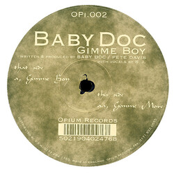Baby Doc Gimme Boy Vinyl 12" USED
