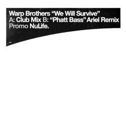 Warp Brothers We Will Survive Vinyl 12" USED