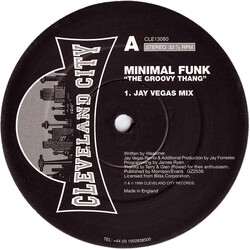Minimal Funk The Groovy Thang Vinyl 12" USED