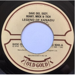 Dave Dee, Dozy, Beaky, Mick & Tich Legend Of Xanadu / Zabadak Vinyl 7" USED