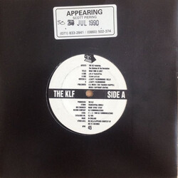 The KLF What Time Is Love? (Live At Trancentral) Vinyl 7" USED