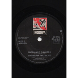 Strawberry Switchblade Trees And Flowers Vinyl 7" USED