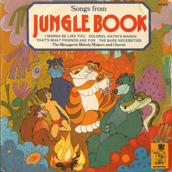The Menagerie Melody Makers Songs From Jungle Book Vinyl 7" USED