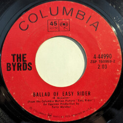 The Byrds Ballad Of Easy Rider Vinyl 7" USED