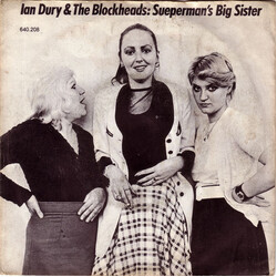 Ian Dury And The Blockheads Sueperman's Big Sister Vinyl 7" USED