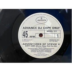 Adventures Of Stevie V. Dirty Cash (Money Talks) Vinyl 7" USED