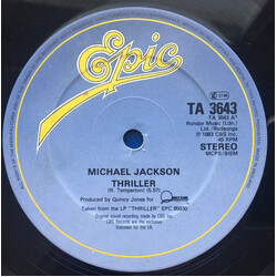 Michael Jackson Thriller Vinyl 12" USED