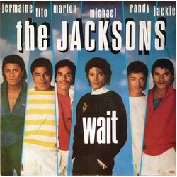 The Jacksons Wait Vinyl 12" USED