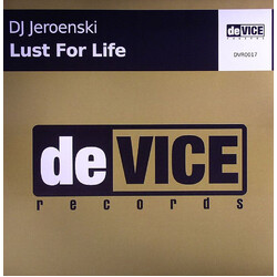 DJ Jeroenski Lust For Life Vinyl 12" USED