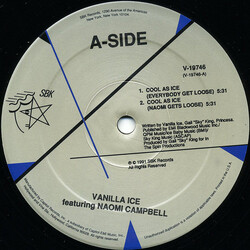 Vanilla Ice / Naomi Campbell Cool As Ice (Everybody Get Loose) Vinyl 12" USED