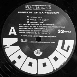 Flintstone Freedom Of Expression Vinyl 12" USED