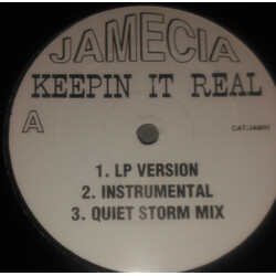 Jamecia Bennett Keepin It Real Vinyl 12" USED