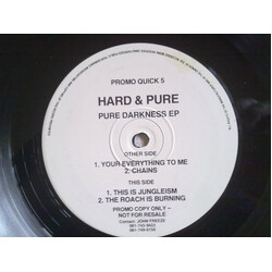Hard & Pure Pure Darkness EP Vinyl 12" USED