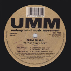 Gradiva To The Funky Beat Vinyl 12" USED
