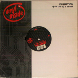 Duration Give The DJ A Break Vinyl 12" USED