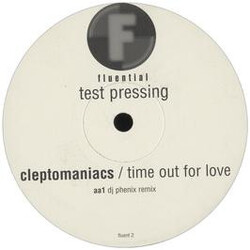 Cleptomaniacs Time Out For Love Vinyl 12" USED