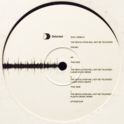 Soul Rebels The Revolution Will Not Be Televised (David Duriez Remixes) Vinyl 12" USED