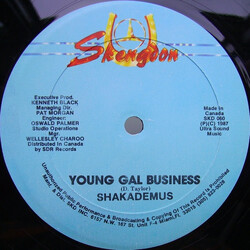 Chaka Demus Young Gal Business Vinyl 12" USED