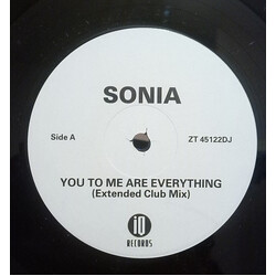 Sonia You To Me Are Everything Vinyl 12" USED