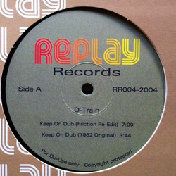 D-Train / Teddy Pendergrass Keep On (Dub) / The More I Get, The More I Want Vinyl 12" USED